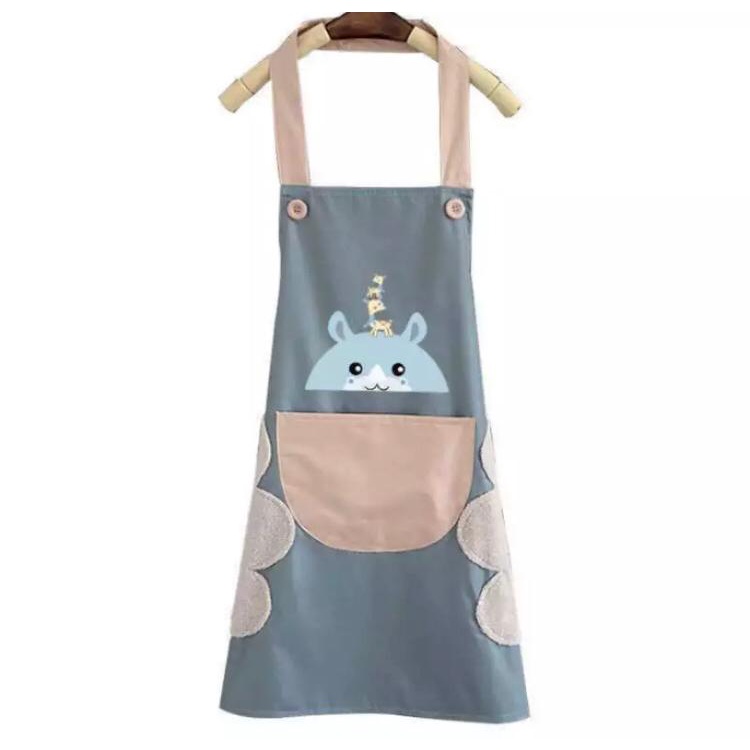 Celemek Masak Apron Waterproof bisa Lap Tangan karakter J109