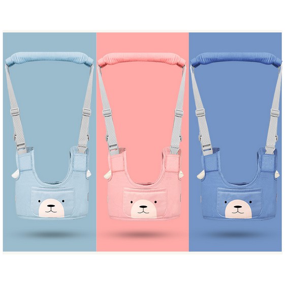 ELFYDO HL0241 Alat Bantu Jalan Bayi Toodler Baby Walking Assistant Baby Walker Sabuk Pengaman Motif Beruang