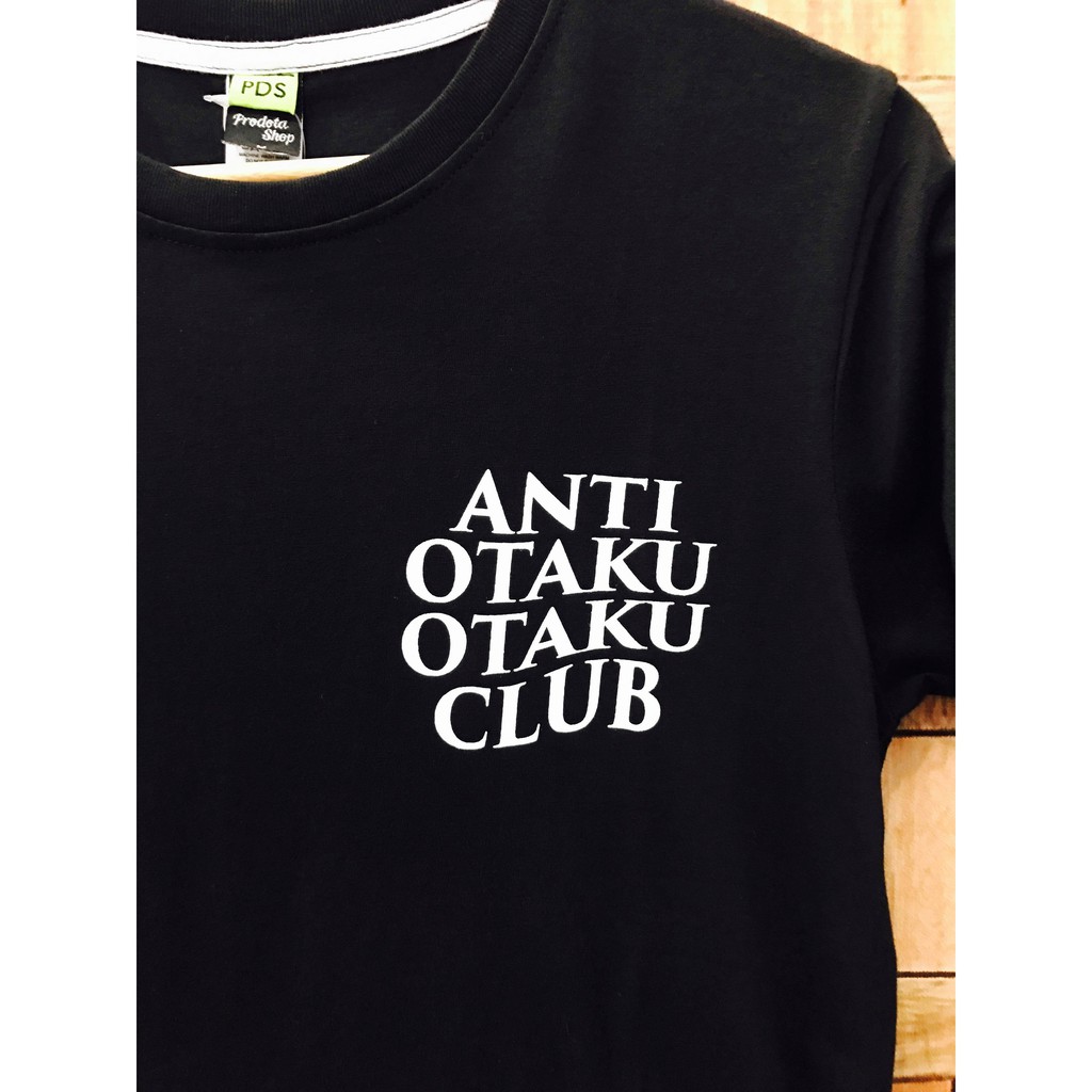 Kaos Anti Otaku Otaku Club Black