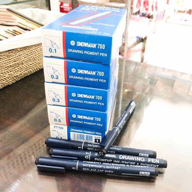 

Bolpen / Pulpen / Ballopoint Snowman 700 Drawing Pen No 01-07