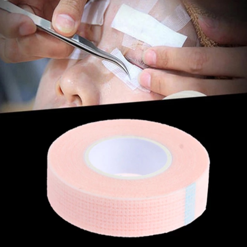 Lakban Extension Bulu Mata Palsu False Eyelashes Tape Lakban Breathtable Pasang Bulu Mata Palsu Pribadi / Salon / Klinik Kecantikan Bahan Non-Woven Fabric