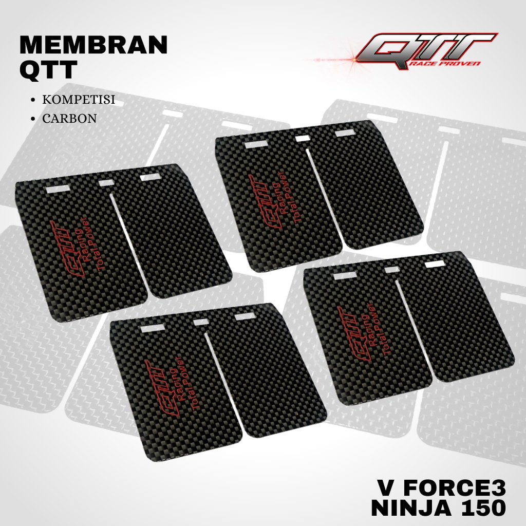 Lidah membran QTT Ninja R Rr carbon Vf3 VFORCE3 kompetisi