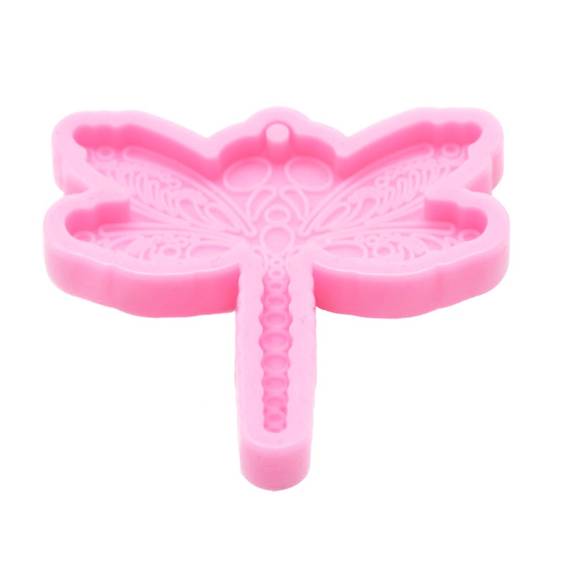 SIY  Dragonfly Keychain Epoxy Resin Mold Key Chain Earrings Pendants Silicone Mould