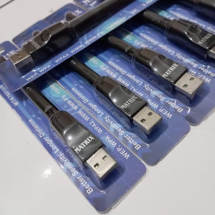 DONGLE WIFI MATRIX ORIGINAL MT7601 COCOK BUAT MATRIX APPLE HD PANTESAT