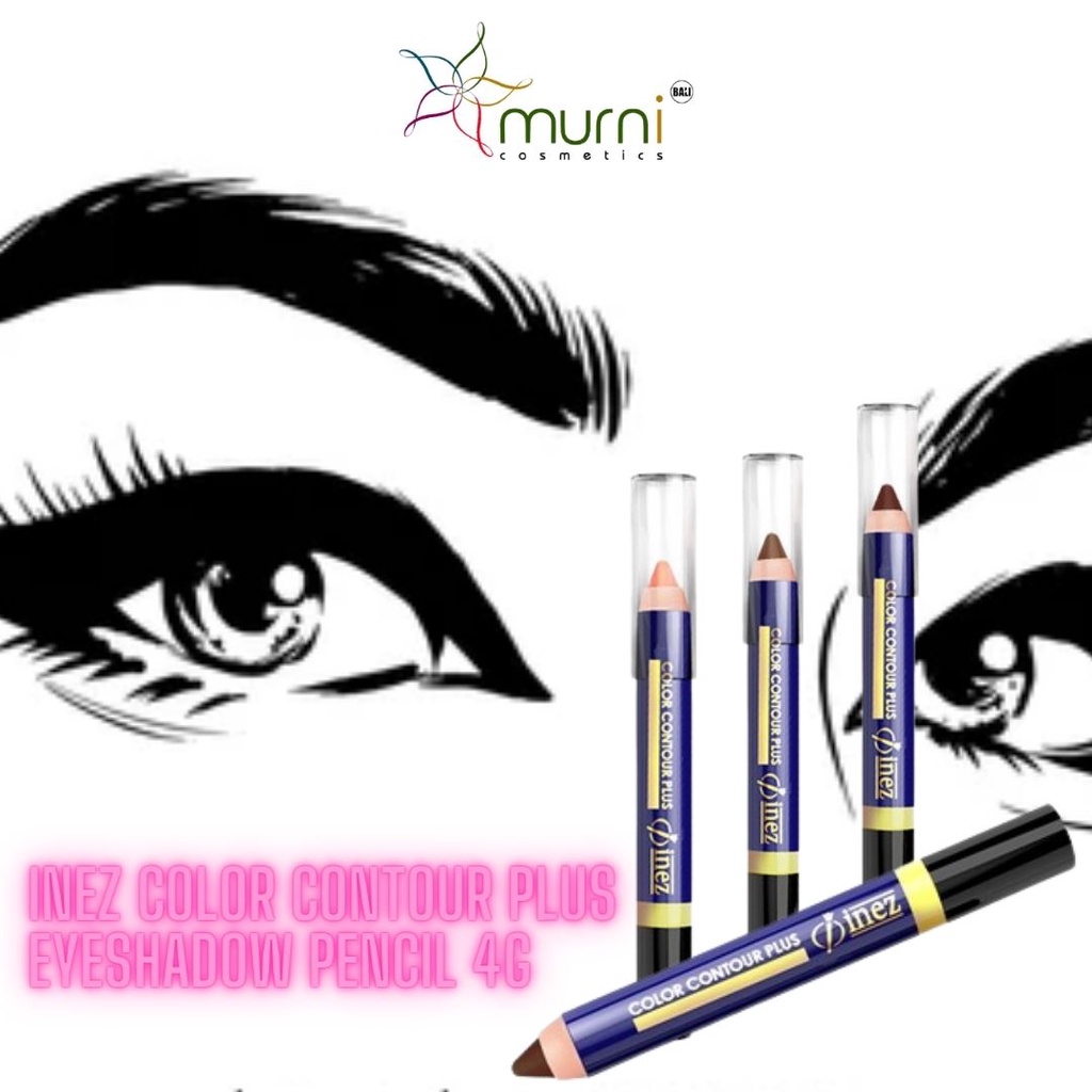 INEZ COLOR CONTOUR PLUS EYESHADOW PENCIL 4g