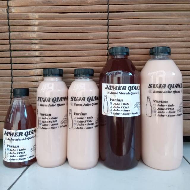 

Minuman Jahe SUJA dan JAMER QIANA