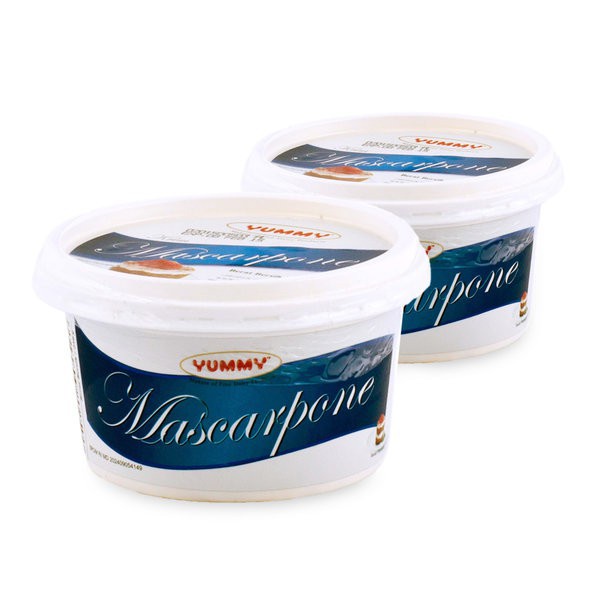 

Yummy Mascarpone Cheese 250gr keju maskarpon bukan tatua