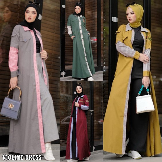 Gamis VIOLIN DRESS Original by BINBUSH