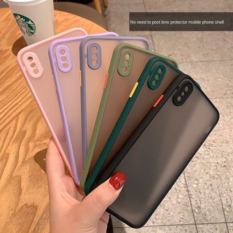 Hard Case Bahan Plastik Buram Untuk Iphone X Xs Xsmax Xr 11 11pro Se2020 7 8