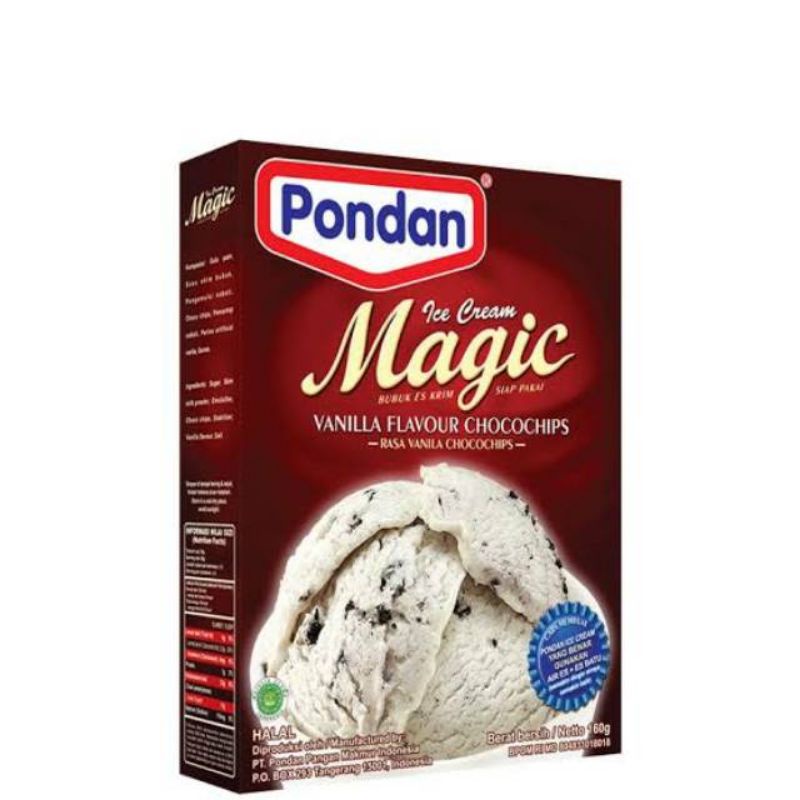 

Pondan Ice Cream varian rasa 150Gr