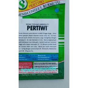 ✩ Benih bibit terong ungu hibrida PERTIWI F1 terung panjang 5 gram ✲