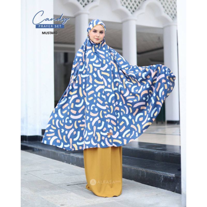 Mukena Candy Prayer Set Alfasa Daily