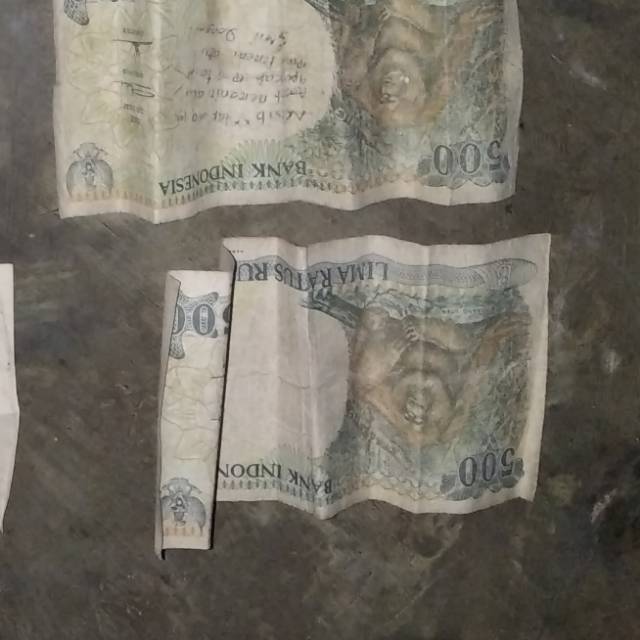 Uang kertas 500 tahun 1992