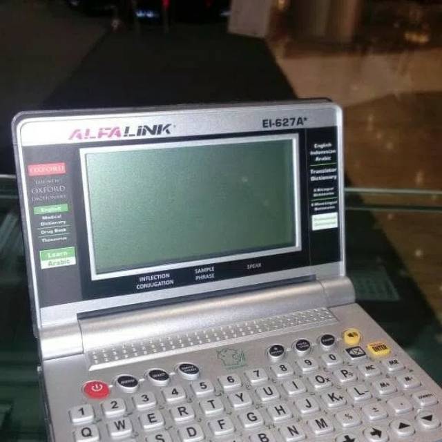 kamus elektronik alfalink bahasa arab inggris indonesia tipe ei-627a