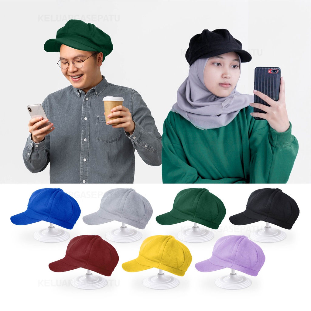 TOPI APOLO DEWASA TOPI APOLO WANITA DAN PRIA TOPI POLOS DEWASA TOI BARET TOPI CAPS TOPI DEWASA MURAH