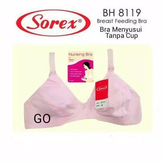 gos SOREX BH 8119 Bra Menyusui Tanpa Kawat Tanpa Busa Berkualitas