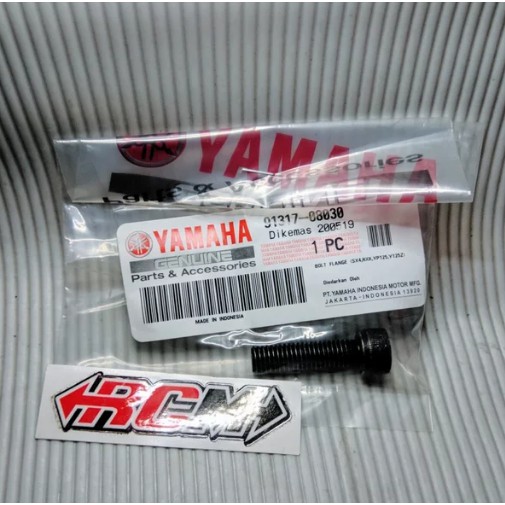 BOLT BAUT KLEM RAISER STANG STIR VIXION OLD LAMA SCORPIO R25 Y125Z ORI ORIGINAL YAMAHA 91317-08030