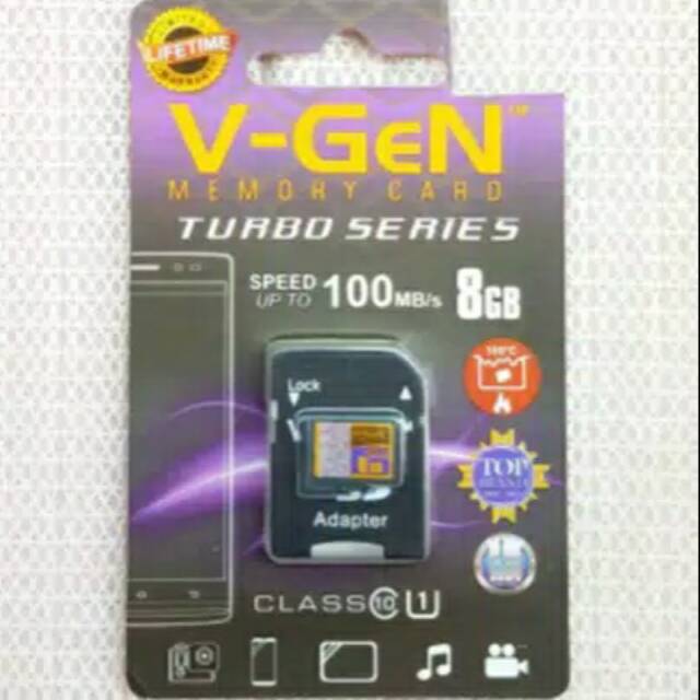 Memori Card 8 GB V-GEN Original. . .