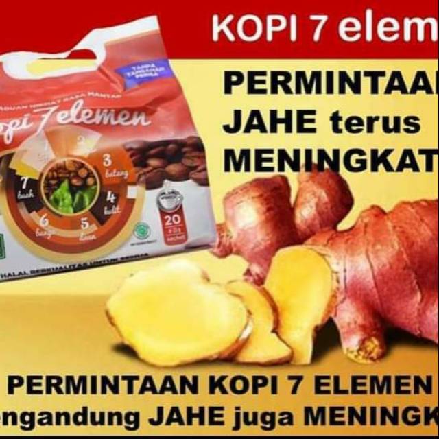 KOPI HPAI 7 ELEMEN WITH PALM SUGAR
