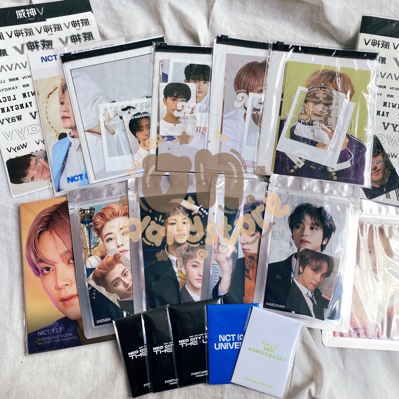[READY STOCK] MD NCT, NCT 127, NCT DREAM, WAY V,  Photopack SG Jaehyun Haechan 127, Dream, Mark 127,