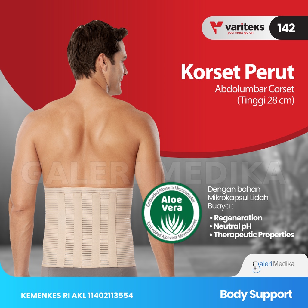 Korset Penopang Perut dan Pinggang Variteks 142 Abdolumbar Corset