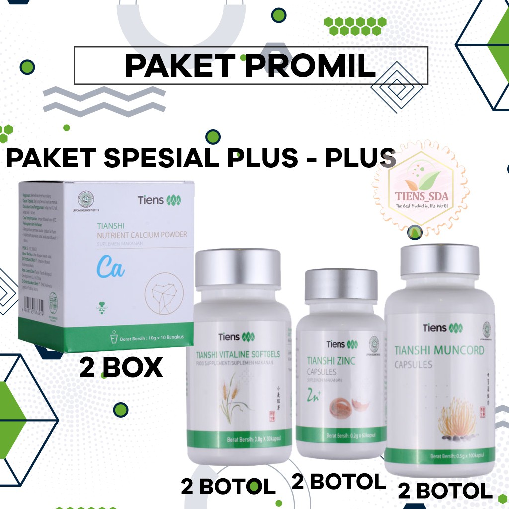 PAKET PROGRAM HAMIL TIENS PROMIL TIENS PAKET PROMIL HERBAL ALAMI
