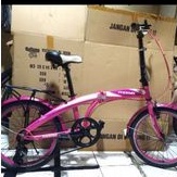 Sepeda Lipat Phoenix second mulus 20,inch siap gowes saja