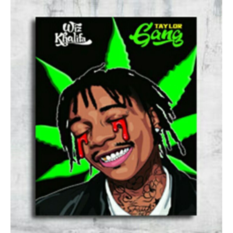 Poster Dinding Wiz Khalifa