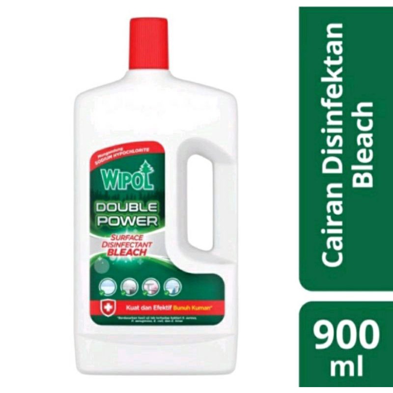 Wipol Double Power Surface Disenfectant Bleach 900ml