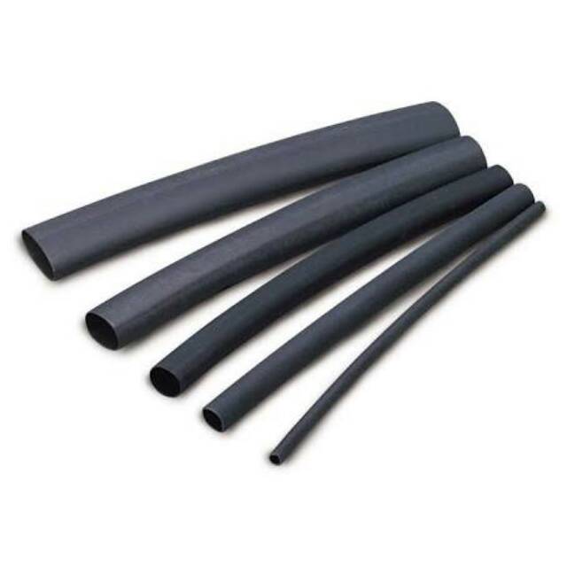 

Selongsong Bakar 5mm 5 mm Hitam Kuning Isolasi Kabel Heat Shrink