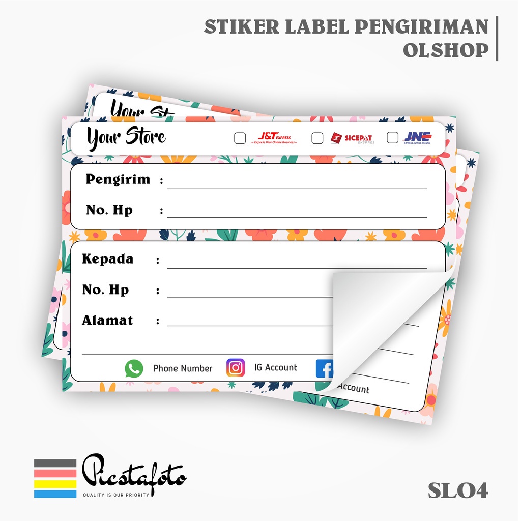 

Stiker Label Pengiriman Paket Online Shop Olshop - SLO4