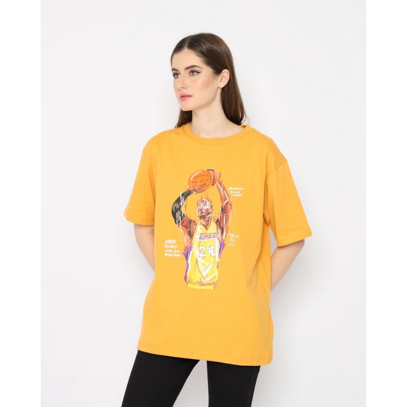 AS23WW Naufal Abshar | Erigo T-Shirt One Shoot Mustard
