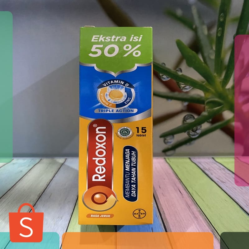Termurah redoxon triple action 15 tablet