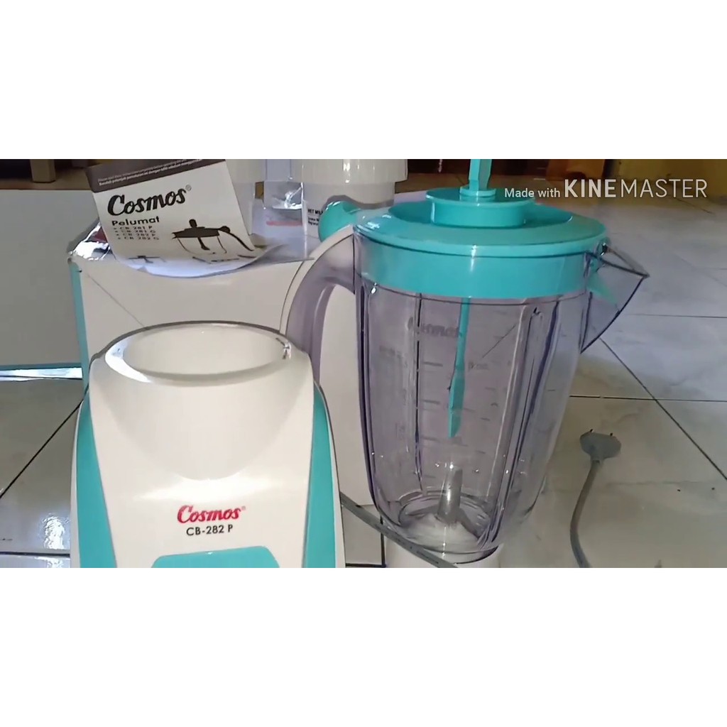 COSMOS Blender Plastik 2 Liter 3 In 1 CB-282P - CB 282 P