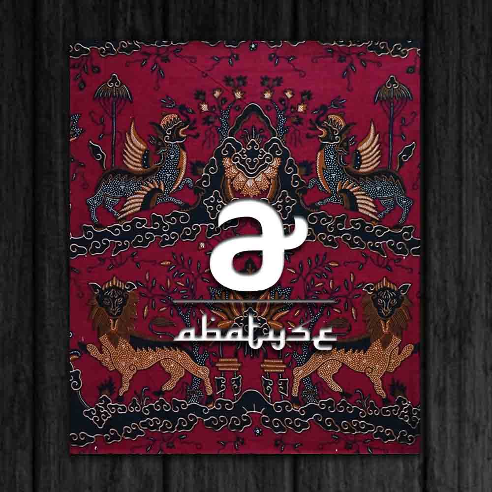 Kain Batik Cirebon Motif Barong & Paksi Naga Liman Maroon - Batik Cirebon - Kain Batik - Batik Mega 