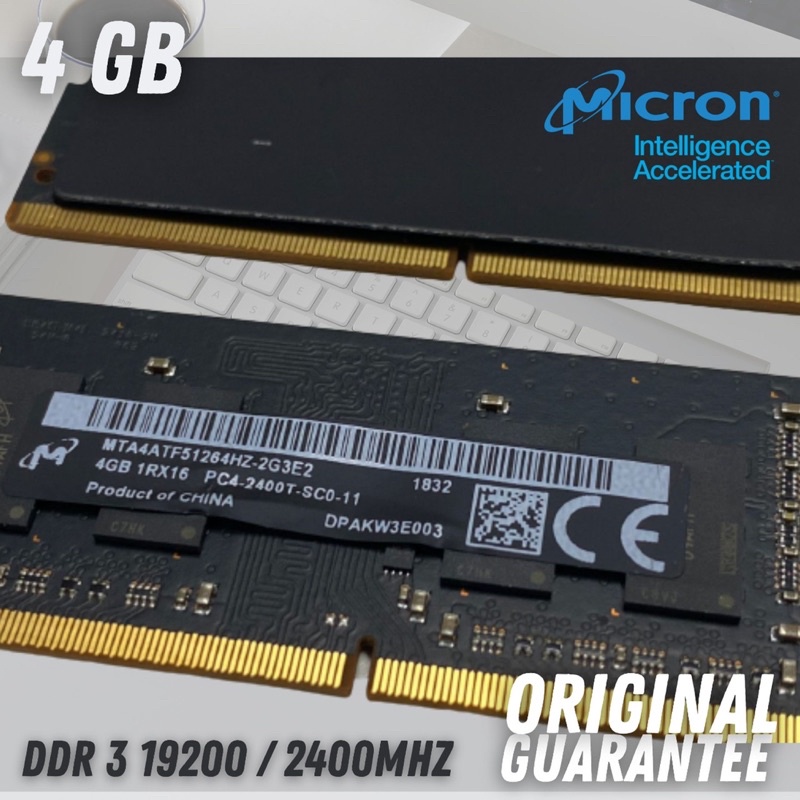 RAM MICRON COPOTAN KOMPUTER APPLE iMAC 21,5inc 2017 DDR4 19200 2400MHz 8GB 4GB x 2