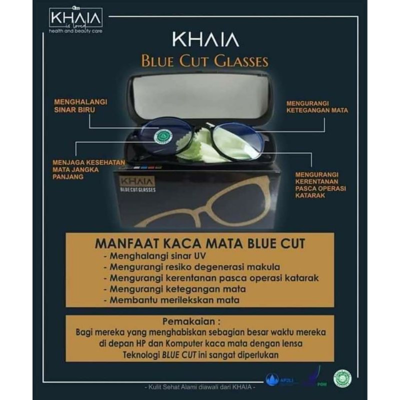 KACAMATA KHAIA BLUECUT