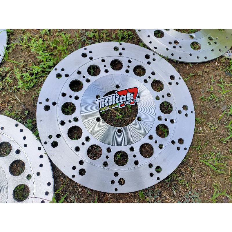 Piringan kumis stainless stenlis yamaha scorpio 280 300 320 340