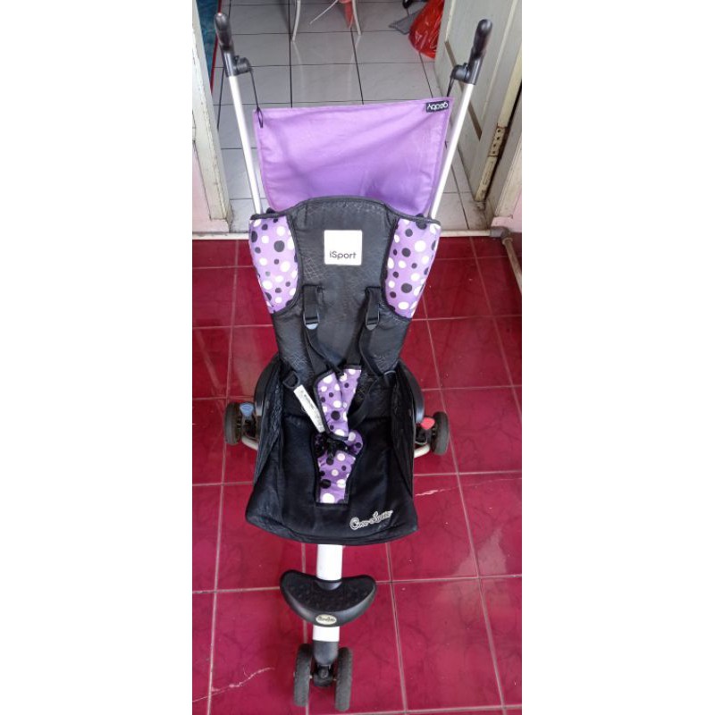 Stroller Isport Chocolate Preloved / Second / Bekas