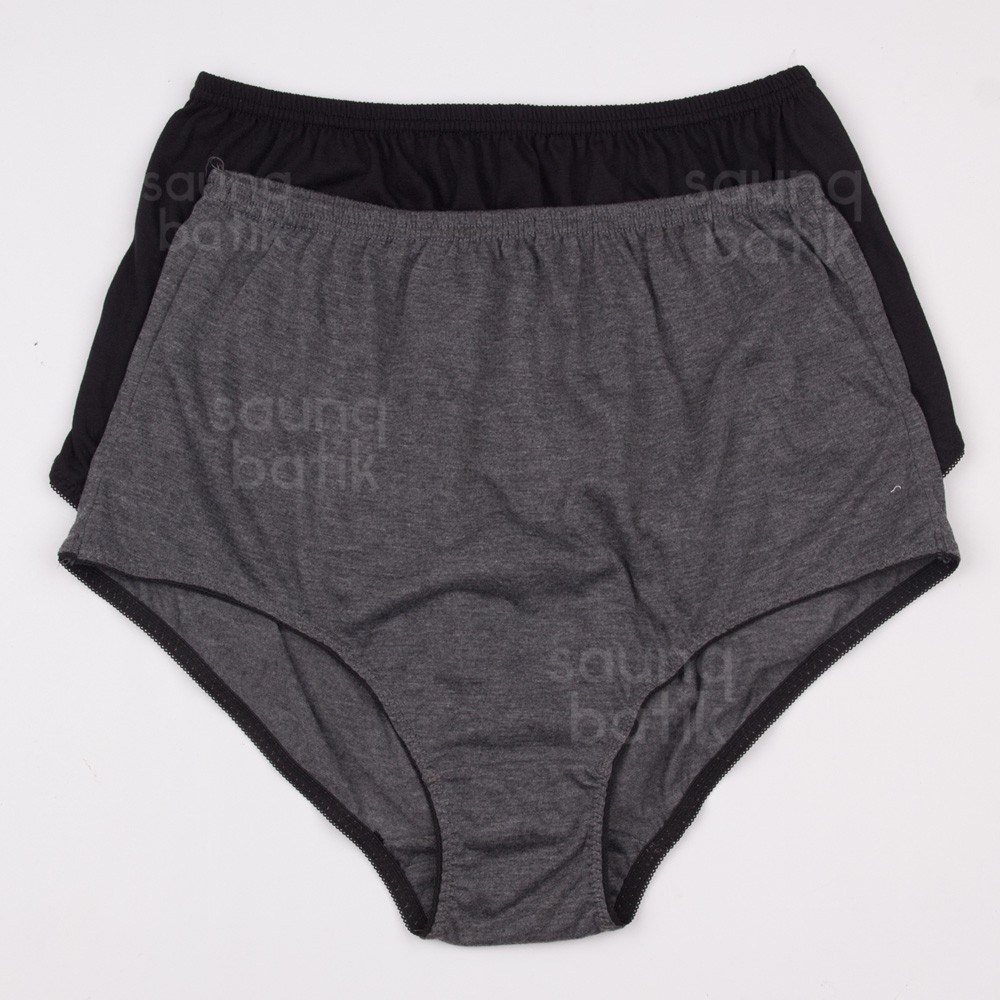 XL-XXXL - CD HITAM WANITA CELANA DALAM WANITA HITAM DEWASA C1