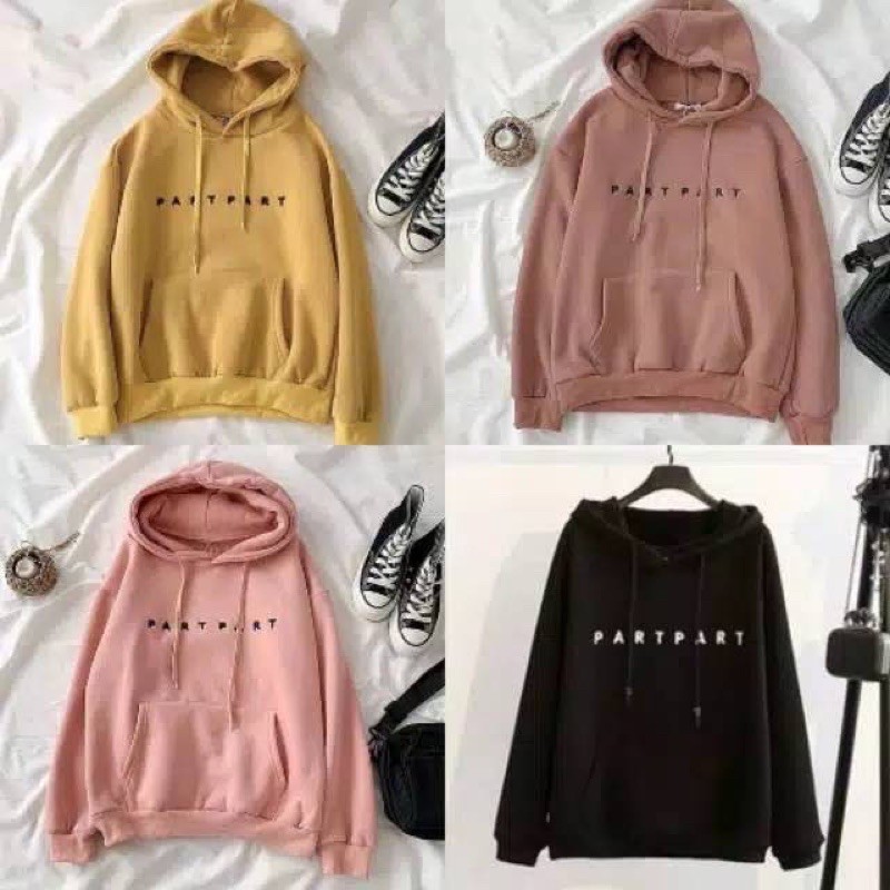 SWEATER HOODIE PART PART | PAKAIAN WANITA TERMURAH