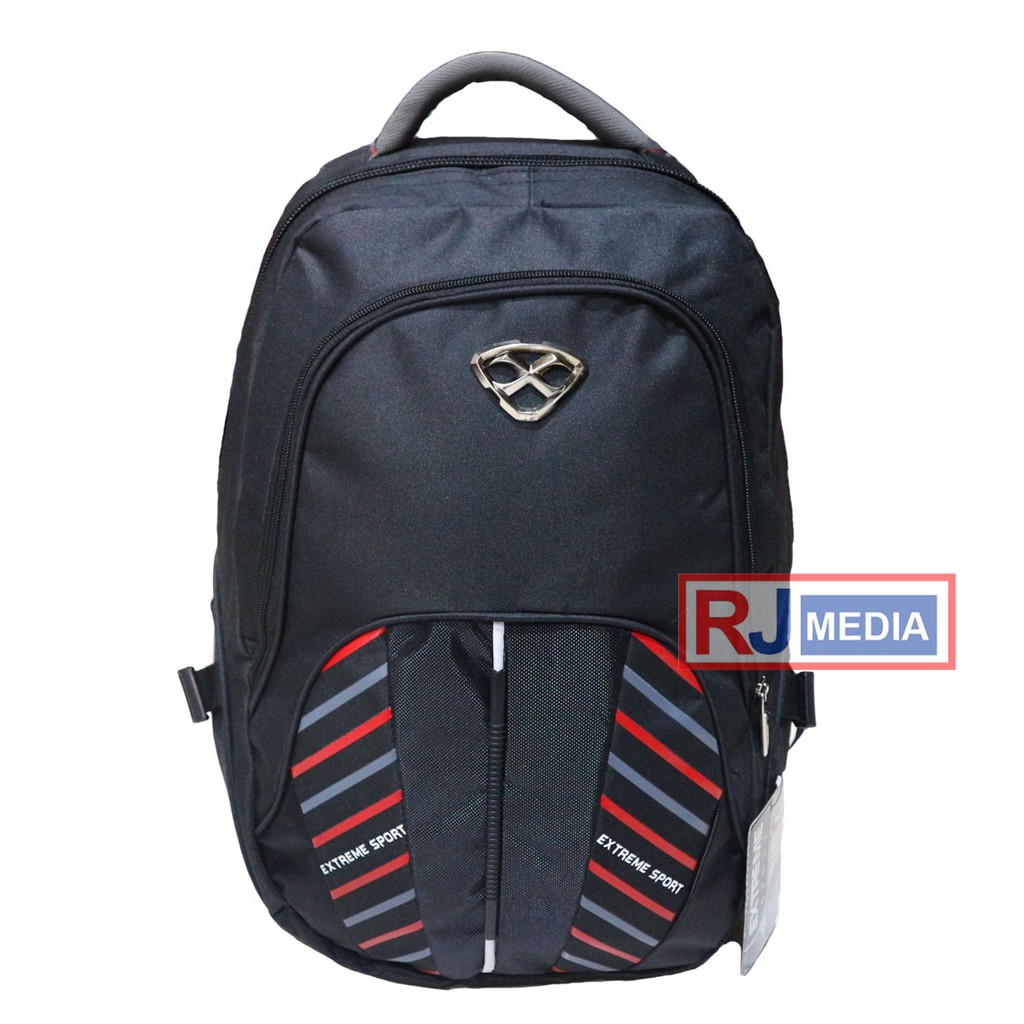 PROMO BUY 1 GET 1 FREE Ransel Extreme Backpack Punggung Pria SMP SMA Tas Laptop Kuliah Kerja