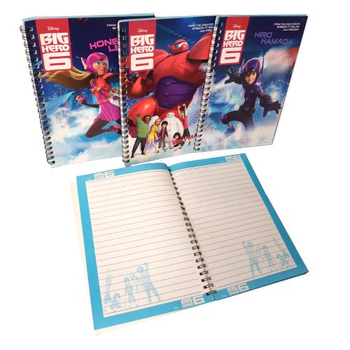 

Buku tulis spiral disney big hero 6 Q32K-G00M // notebook