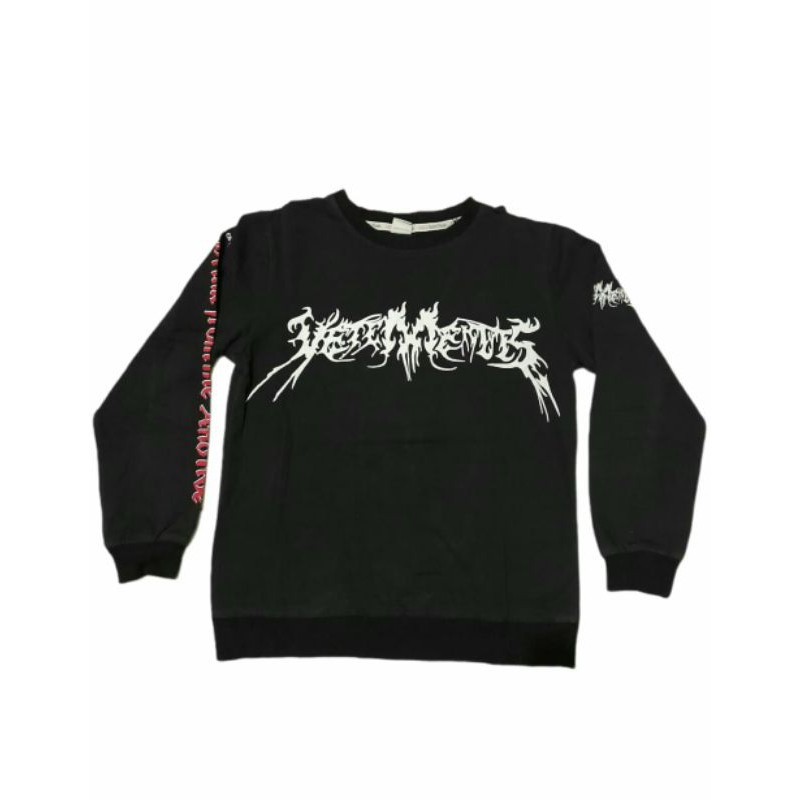 Crewneck Vetements Fashion second bekas preloved