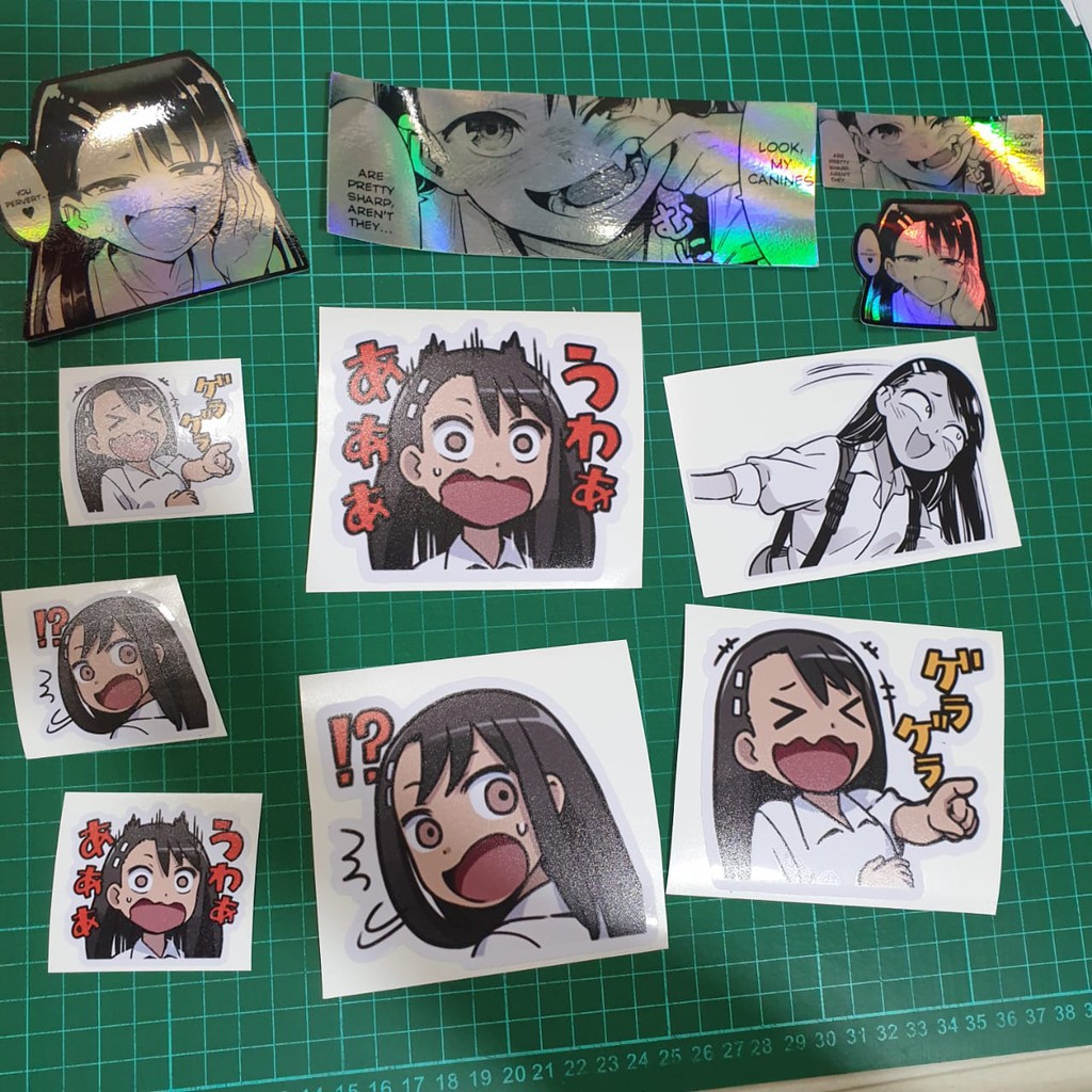 

Sticker Hologram Anime - PSH581 - Nagato 11pcs