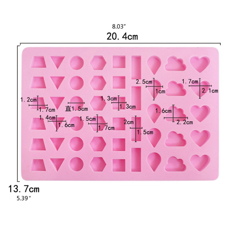 Cetakan Resin Epoksi Untuk Membuat Perhiasan Anting Stud