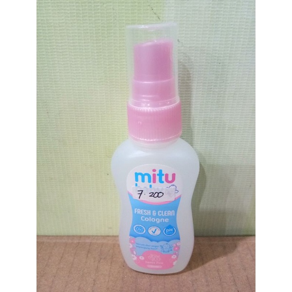 MITU BABY FRESH &amp; CLEAN COLOGNE FRESH GREEN, FRESH PINK 50ML