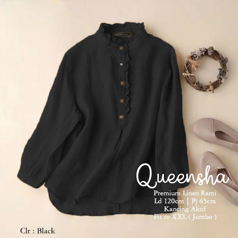 QUEENSHA BLOUSE TERBARU