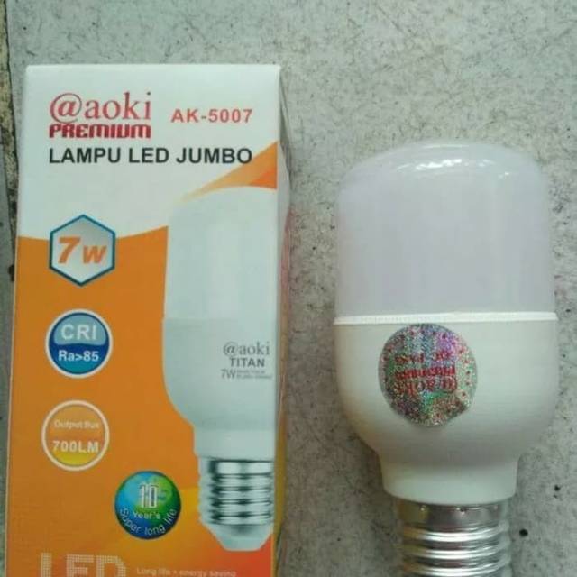 Lampu led aoki titan 7 wat AK-5007