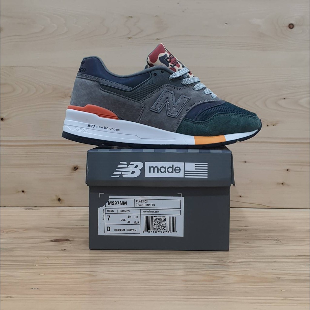 Sepatu Pria Running New Balance 997 NM Duck Camo Made In USA Terbaru